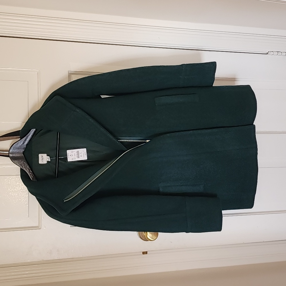 NEW! J. Crew City Coat Sz 0 - Picture 6 of 6